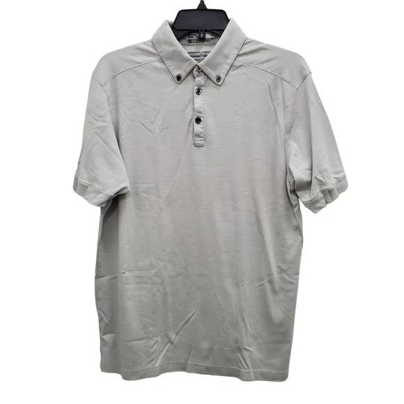 Callaway Men's Supercare Technology Gray Super Soft Cotton Golf‎ Polo Size M - Picture 1 of 5
